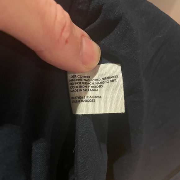 Club Monaco Indigo chambray button up - Picture 2 of 3